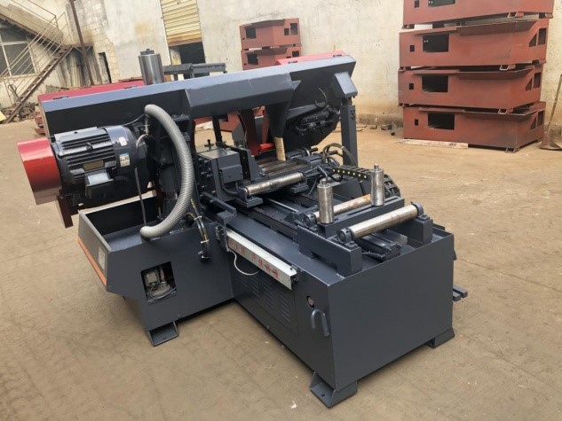 Напівавтоматична відрізна стрічкова пилка HL-330SK CNC - Зображення 4